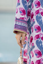 Zaina Bliss 3pc Printed Lawn Suit With Gota Work Bliss1