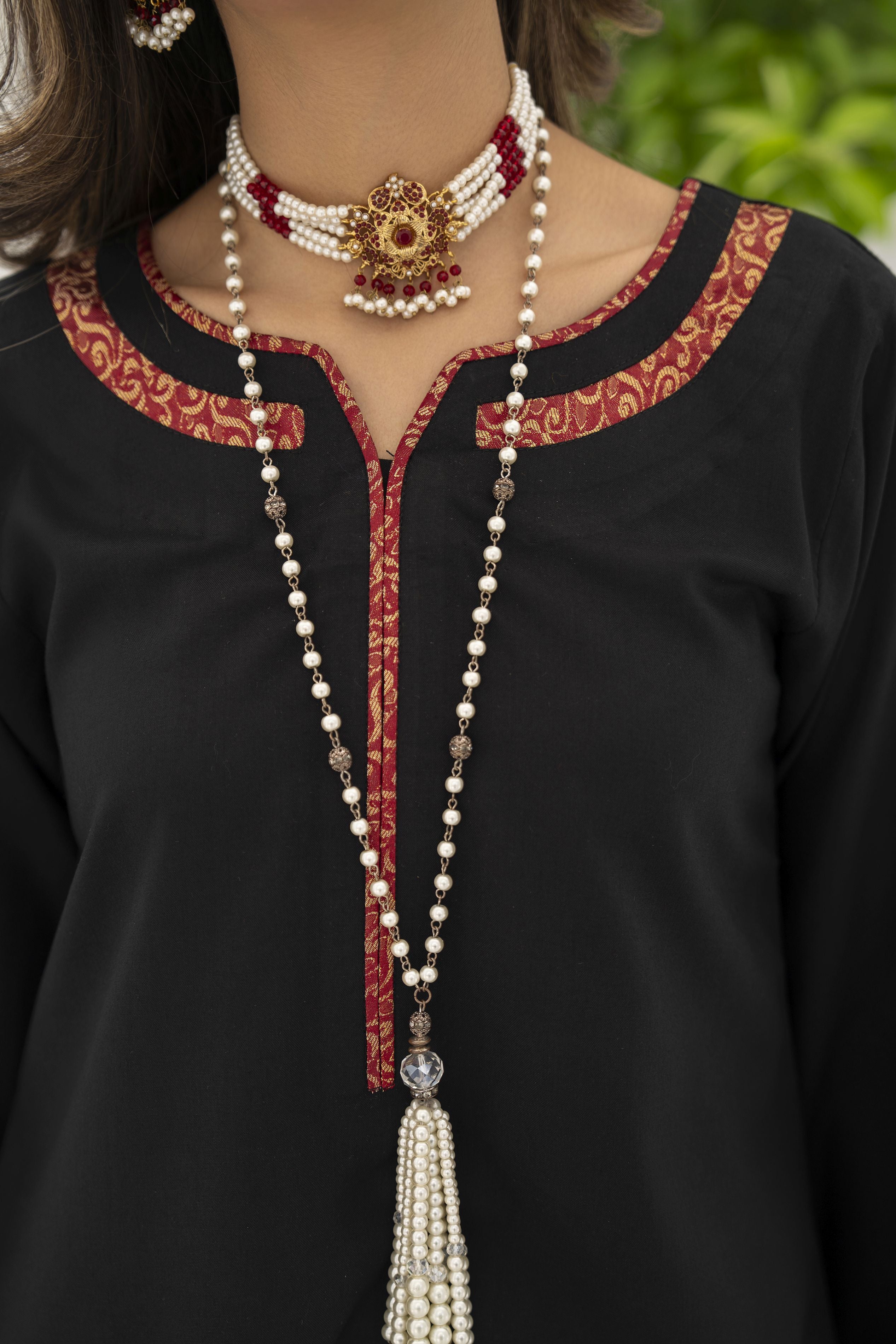 Farshi Mahal by Aabpara – Festive Farshi Shalwar Dress FMA5