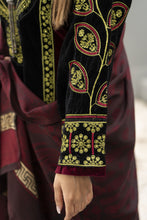 Zaina Plush – Ziva Dual-Tone Velvet Ready to Wear 3pc Suit