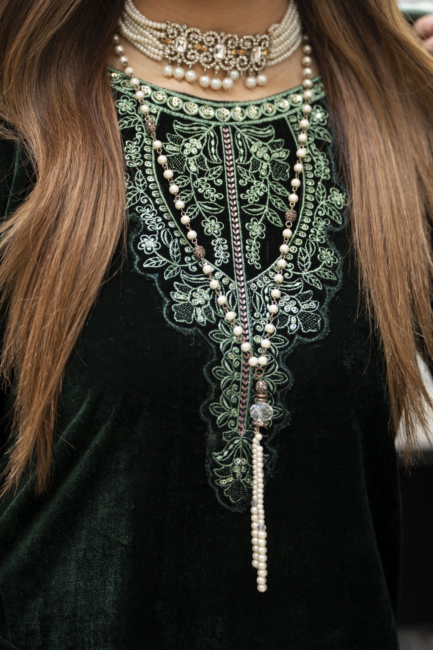 Zaina Plush – Mira Velvet Ready to Wear 3pc Suit