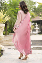 Whispers by Aleezay – Pink Chiffon 3pc Ready to Wear Dress WBA3