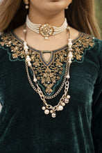 Zaina Plush – Aira Velvet Ready to Wear 3pc Suit