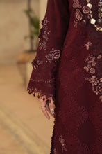 Arwah Chandni 3pc Maroon Chiffon Formal Suit CR5