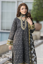 Zaina Bliss 3pc Printed Lawn Suit With Gota Work Bliss9
