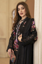 Arwah Chandni 3pc Black Silk Sequin Formal Suit CR7