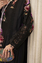 Arwah Chandni 3pc Black Silk Sequin Formal Suit CR7