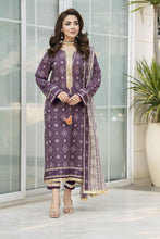 Zaina Bliss 3pc Printed Lawn Suit With Gota Lace Dupatta Bliss8