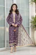 Zaina Bliss 3pc Printed Lawn Suit With Gota Lace Dupatta Bliss8