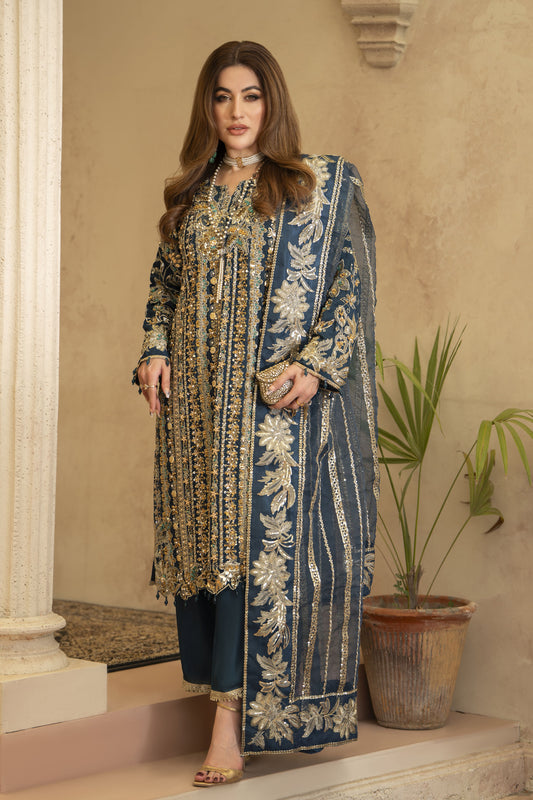 Arwah Chandni 3pc Adda Work Grip Formal Suit CR2