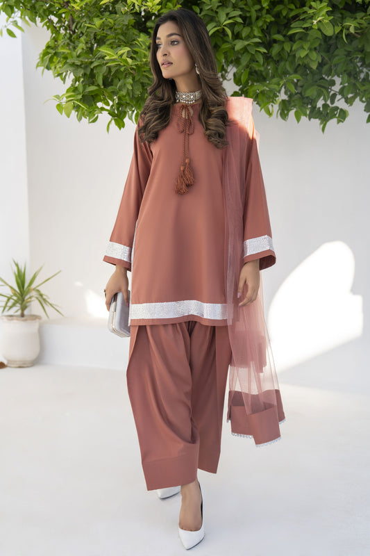 Farshi Mahal by Aabpara – Festive Farshi Shalwar Dress FMA2