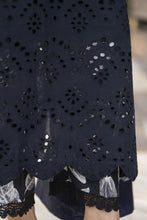 Zaina Bliss 3pc Chikankari Long Shirt With Printed Trousers Bliss13