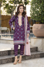 Zaina Bliss 3pc Printed Lawn Suit With Gota Work Dupatta Bliss3