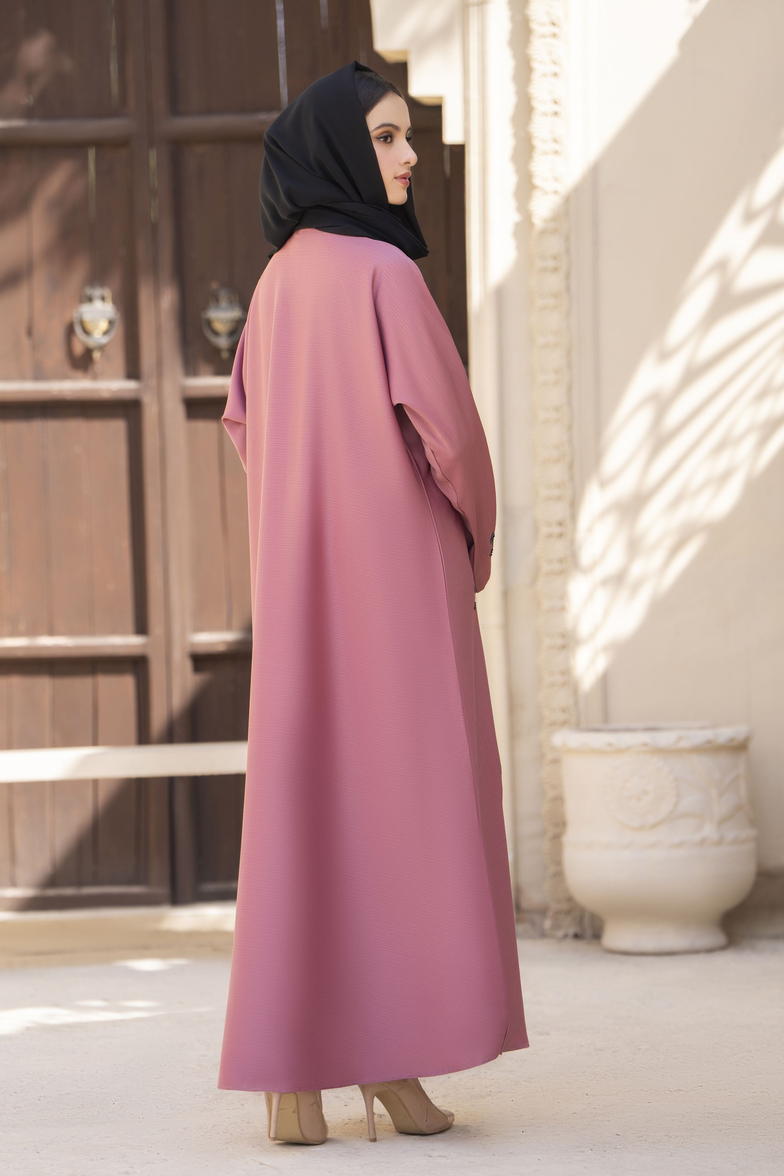 Zaina Veil of Grace – Hand Embellished Modestwear Abaya ZVG1