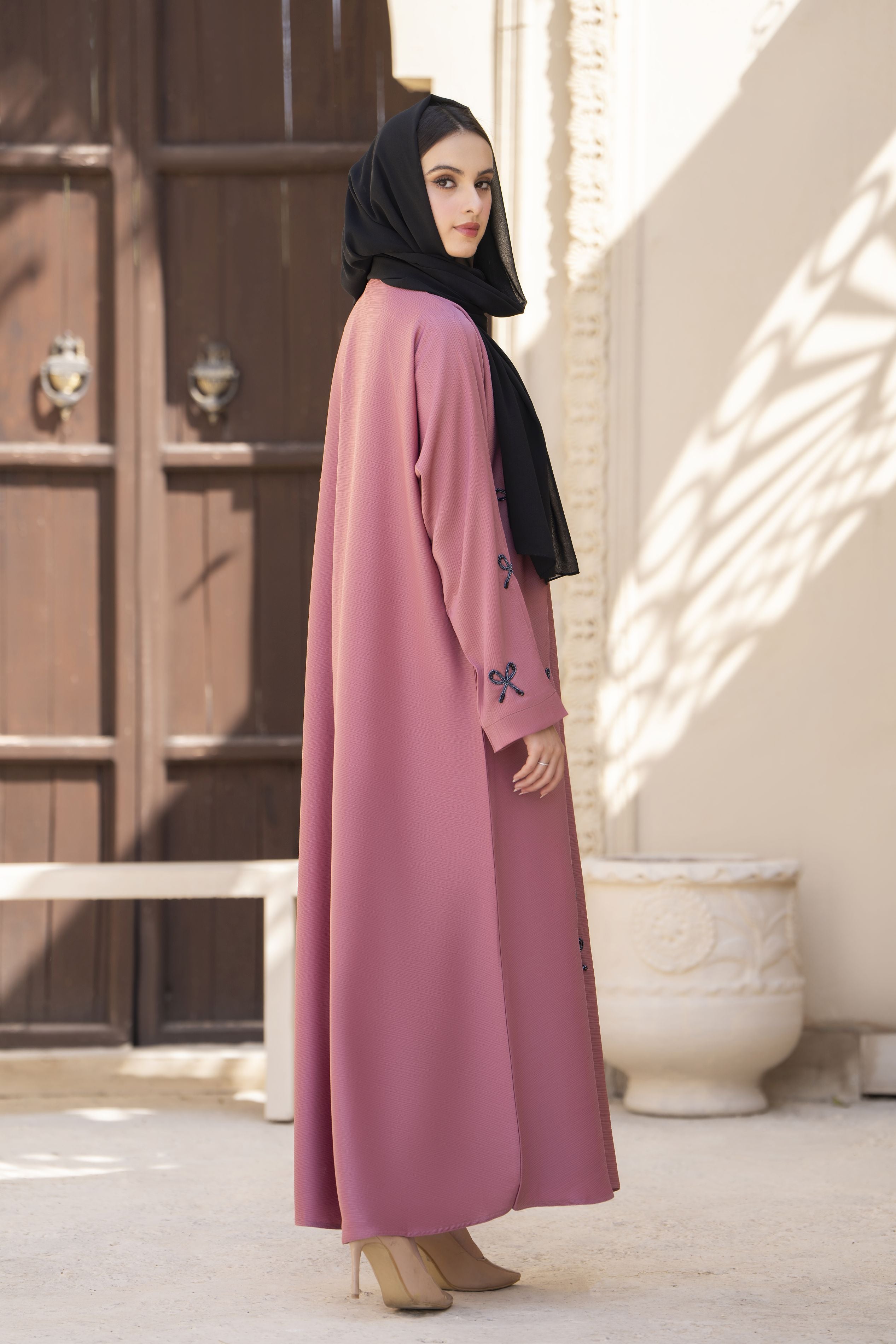 Zaina Veil of Grace – Hand Embellished Modestwear Abaya ZVG1