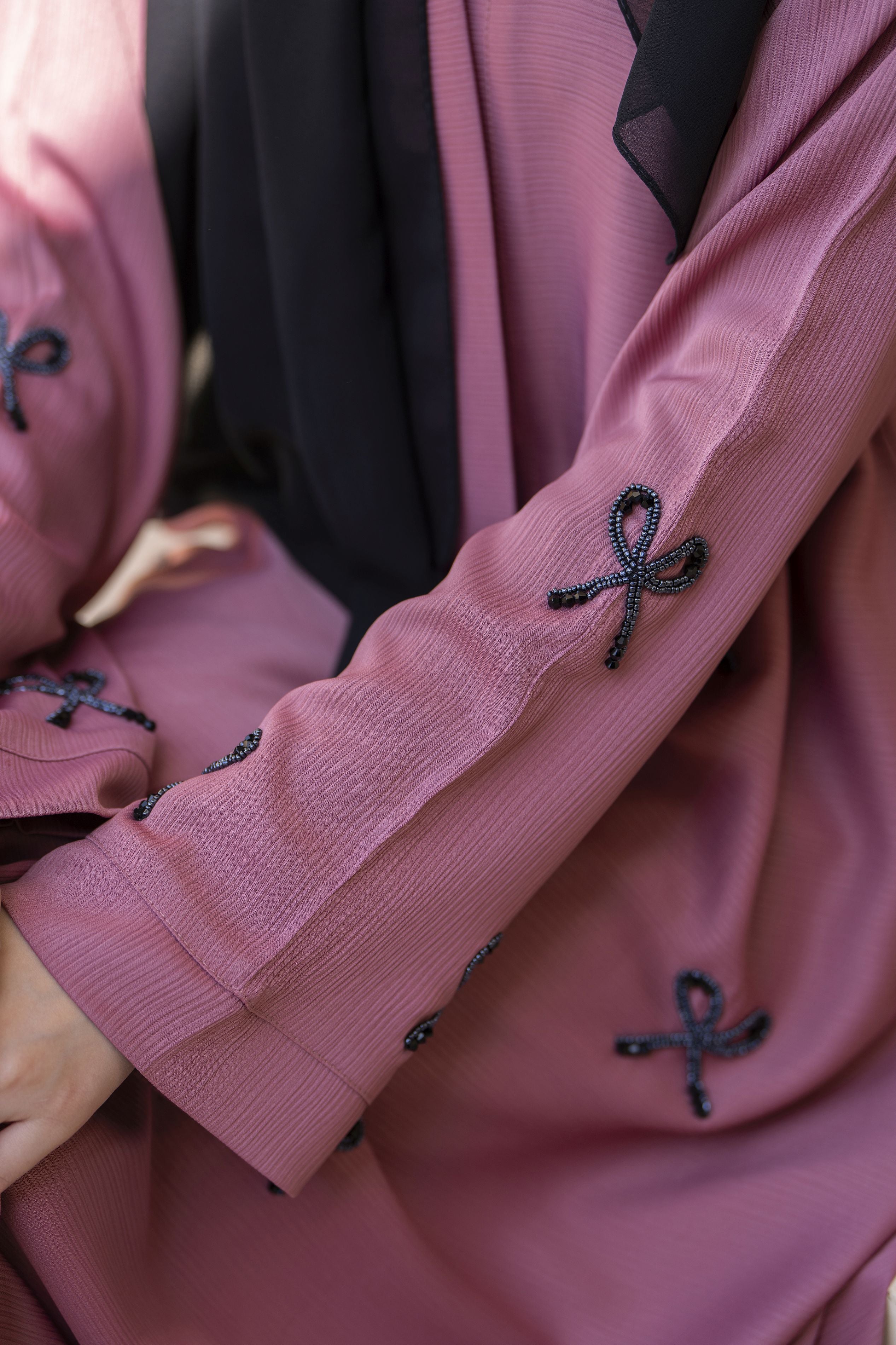 Zaina Veil of Grace – Hand Embellished Modestwear Abaya ZVG1