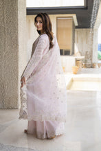 Arwah The Wedding Guest Edit 3pc Handworked Organza Sharara Suit – ASG3