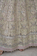 Arwah The Wedding Guest Edit 3pc Handworked Net Frock – ASG4