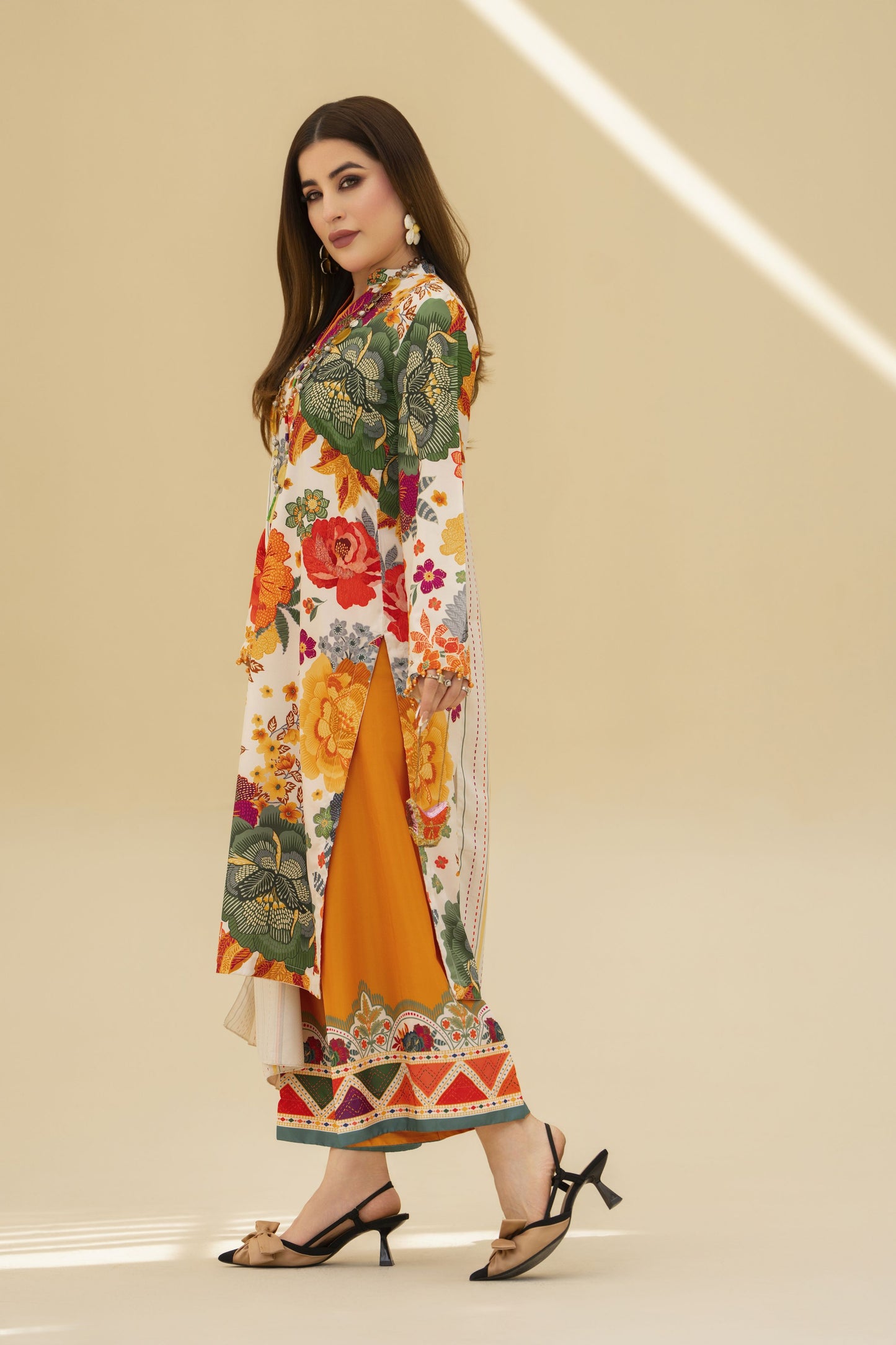 Zaiwa Winter Shawl – Printed Grip 3pc Dress ZWS1