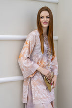 Zaiwa Blush 2pc Printed Lawn Sharara Suit with Handmade Neckline – DZ8