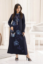 Miski FrostFit – Navy Winter Linen Ready to Wear Kurta FFM1