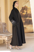 Zaina Veil of Grace – Embroidered Black Modestwear Abaya ZVG2