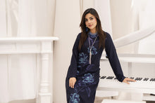 Miski FrostFit – Navy Winter Linen Ready to Wear Kurta FFM1