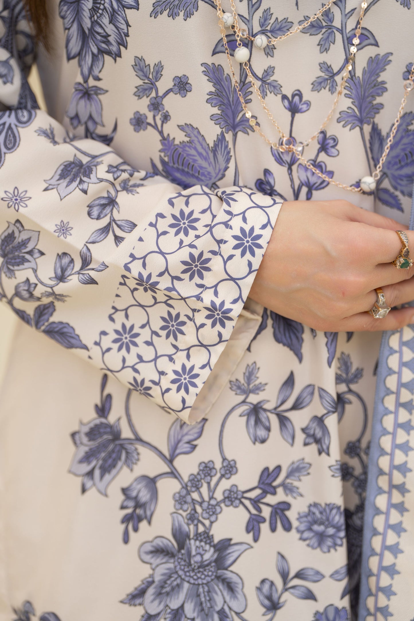 Zaiwa Winter Shawl – Printed Grip 3pc Long Dress ZWS4