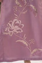 Miski FrostFit – Mauve Winter Linen Readymade Pakistani Kurta FFM2