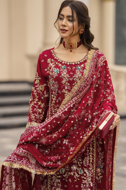 Shaadi Glam Formal Designer Womenswear Dress by Silver SGFD2
