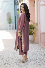 Pink Embroidered Cotton 2pc Women And Girls Suit Baarish by Miski BYM10