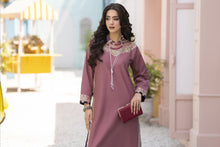 Pink Embroidered Cotton 2pc Women And Girls Suit Baarish by Miski BYM10