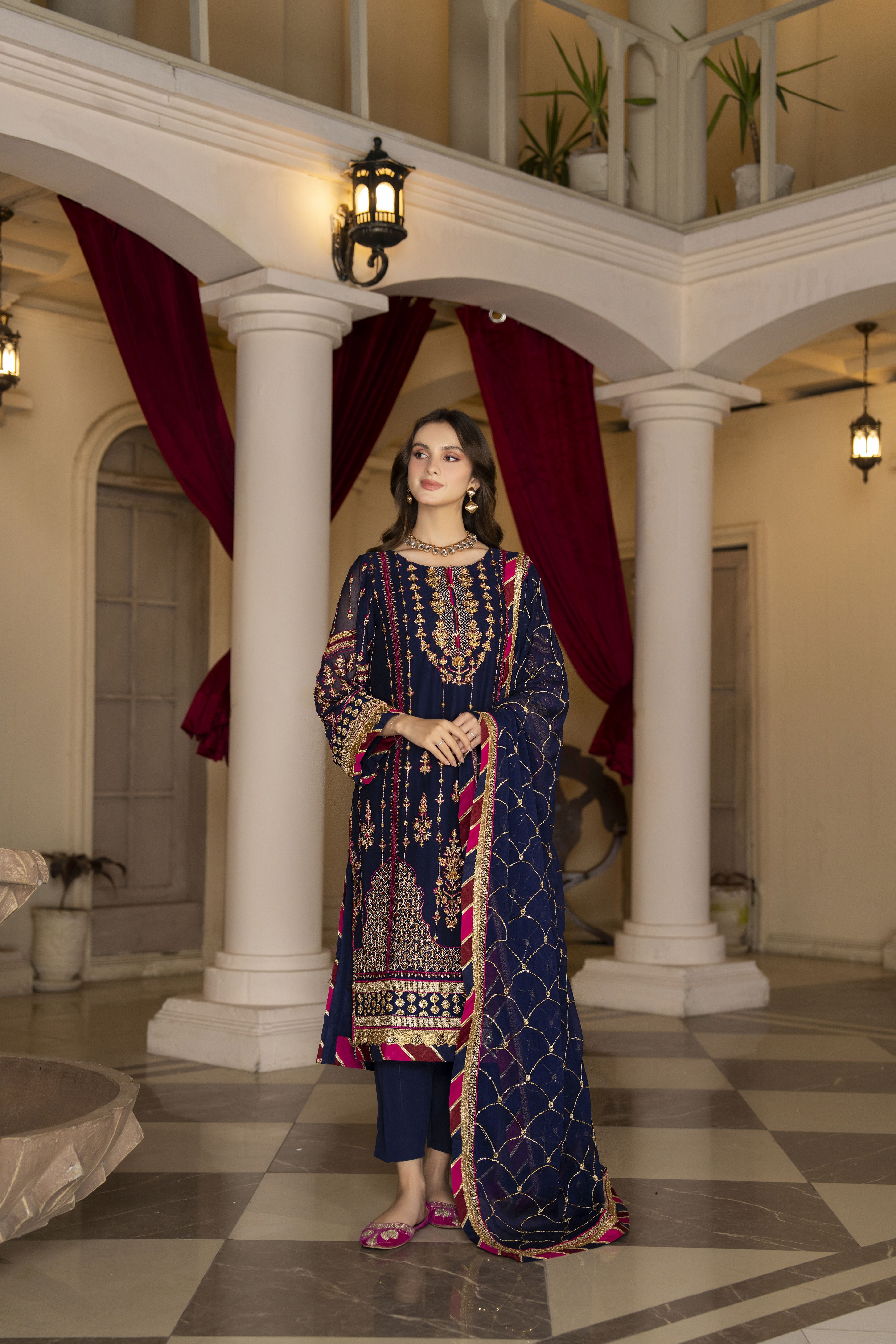 Rimjhim Ready to Wear Chiffon Collection RJ05