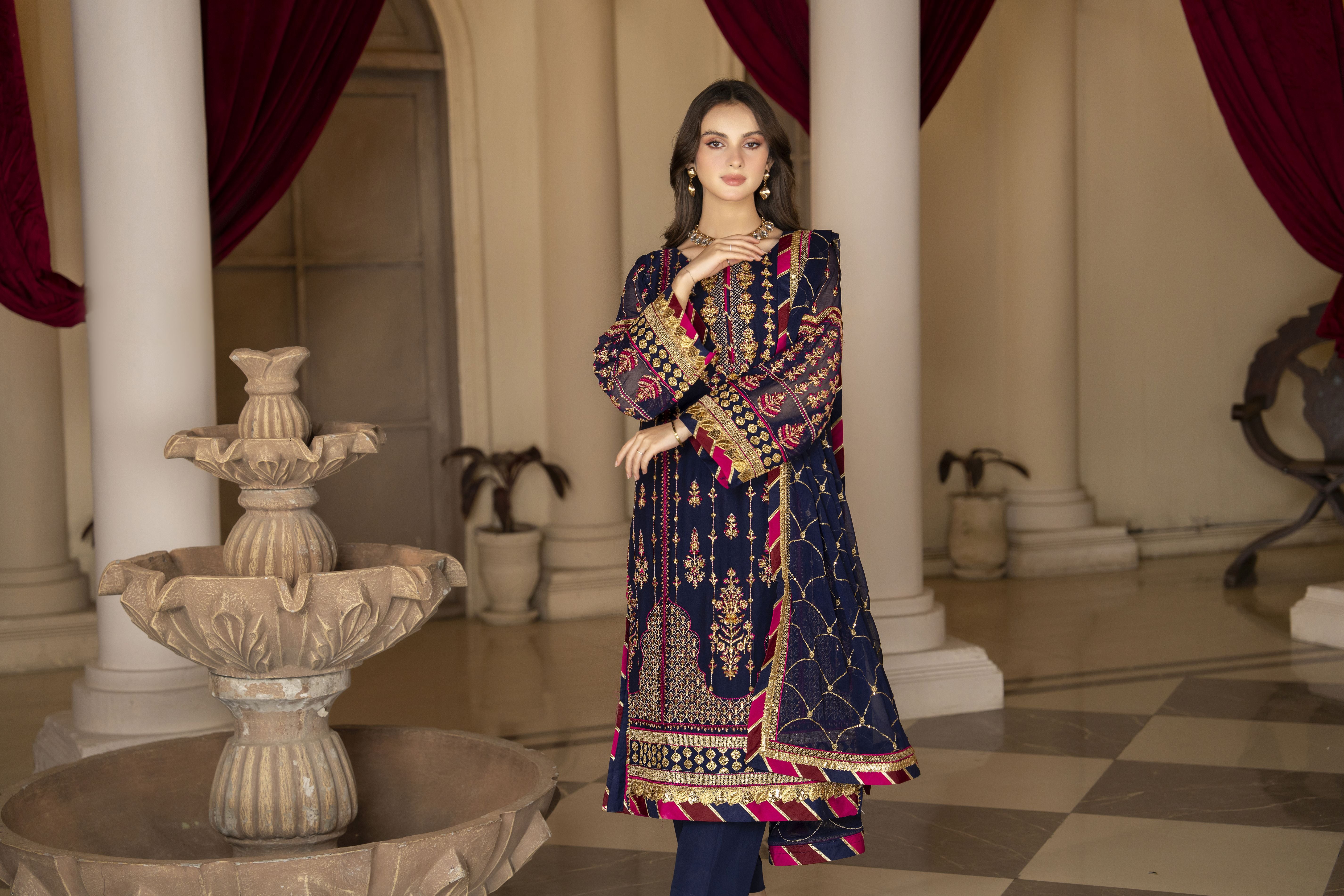 Rimjhim Ready to Wear Chiffon Collection RJ05