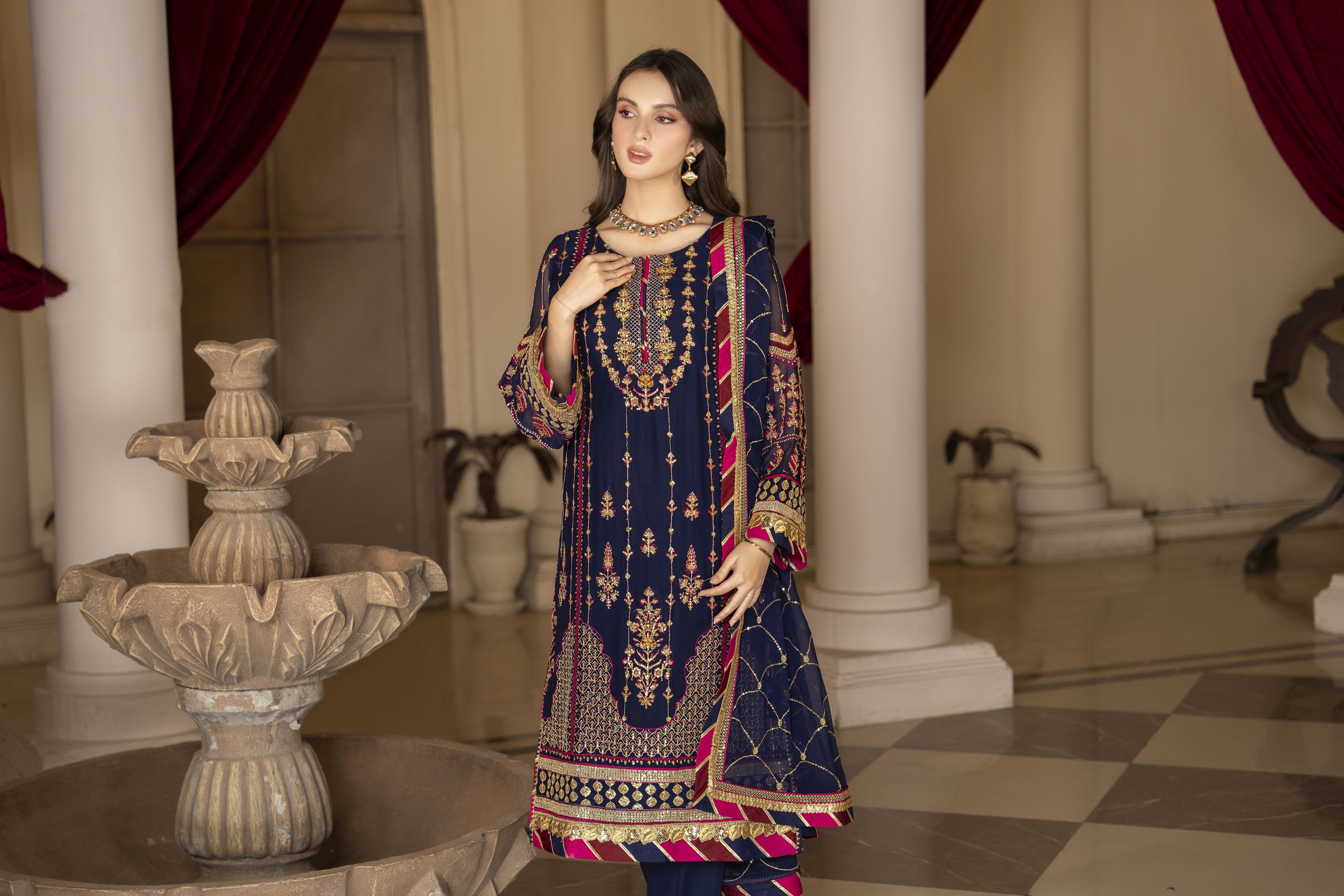 Rimjhim Ready to Wear Chiffon Collection RJ05