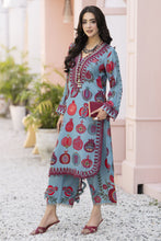 3pc Printed & Embroidered Summer Lawn Suit with Chiffon Dupatta RES13