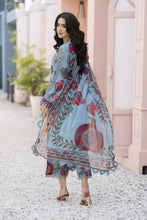 3pc Printed & Embroidered Summer Lawn Suit with Chiffon Dupatta RES13
