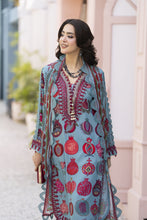 3pc Printed & Embroidered Summer Lawn Suit with Chiffon Dupatta RES13