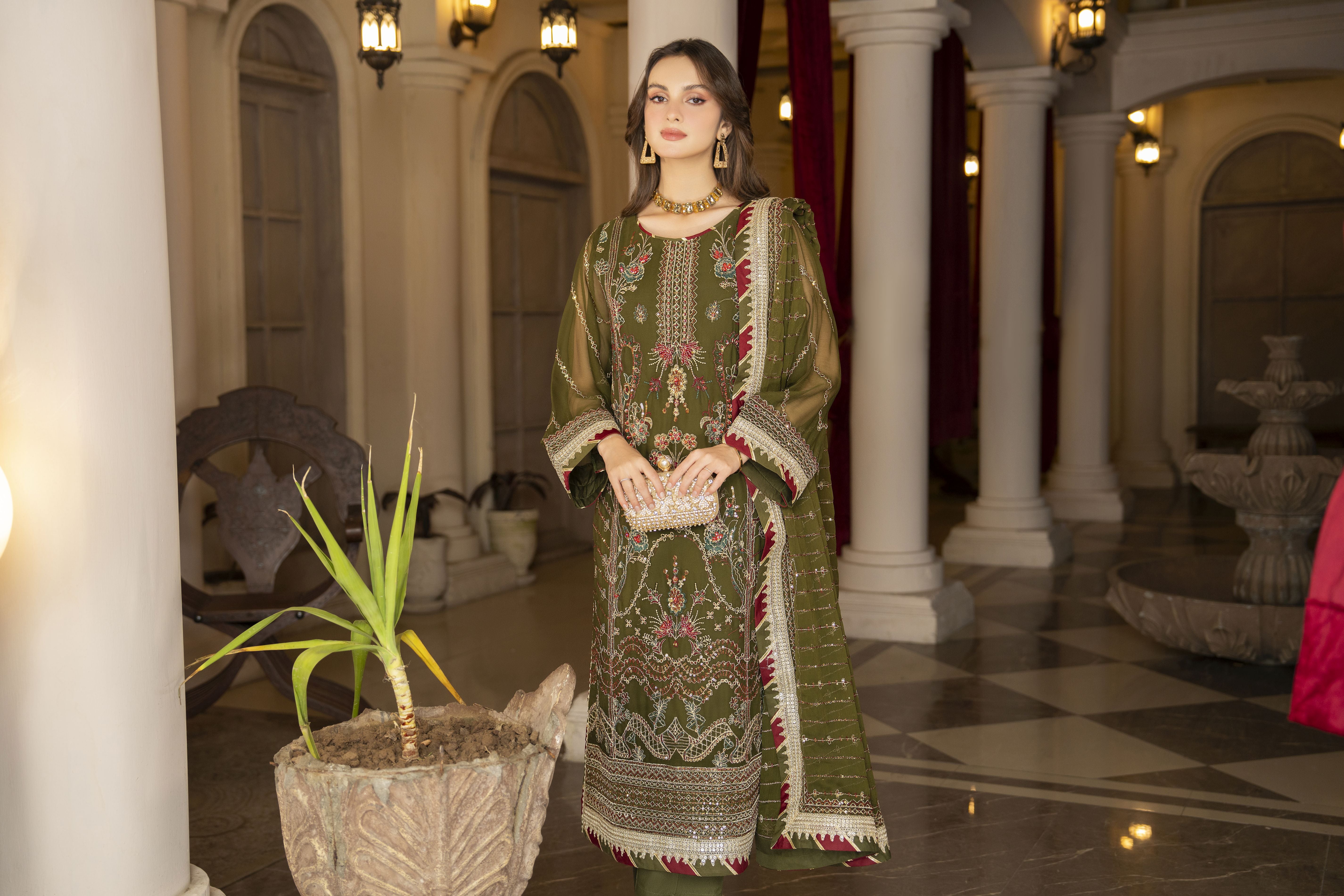 Rimjhim Ready to Wear Chiffon Collection RJ02