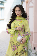 3pc Printed & Embroidered Summer Lawn Suit with Chiffon Dupatta RES4
