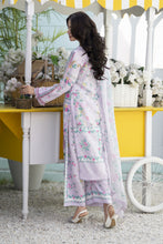 3pc Printed & Embroidered Lawn Suit with Chiffon Dupatta RES1