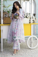 3pc Printed & Embroidered Lawn Suit with Chiffon Dupatta RES1