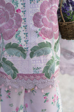 3pc Printed & Embroidered Lawn Suit with Chiffon Dupatta RES1
