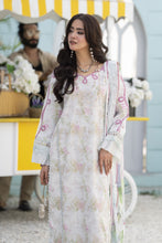 3pc Printed & Embroidered Summer Lawn Suit with Chiffon Dupatta RES14