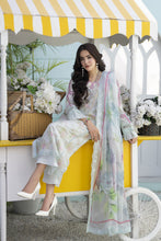 3pc Printed & Embroidered Summer Lawn Suit with Chiffon Dupatta RES14