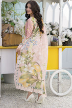 3pc Printed & Embroidered Lawn Suit with Chiffon Dupatta RES12