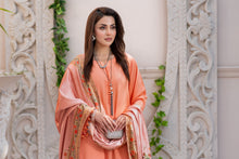 ZS4 Serah by Zaina 3pc Linen Suit & Printed Velvet Shawl