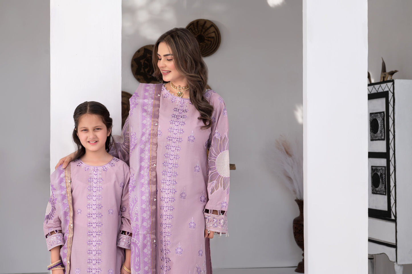 3pc Girls Luxury Cotton Summer Collection by MONA GCCS1