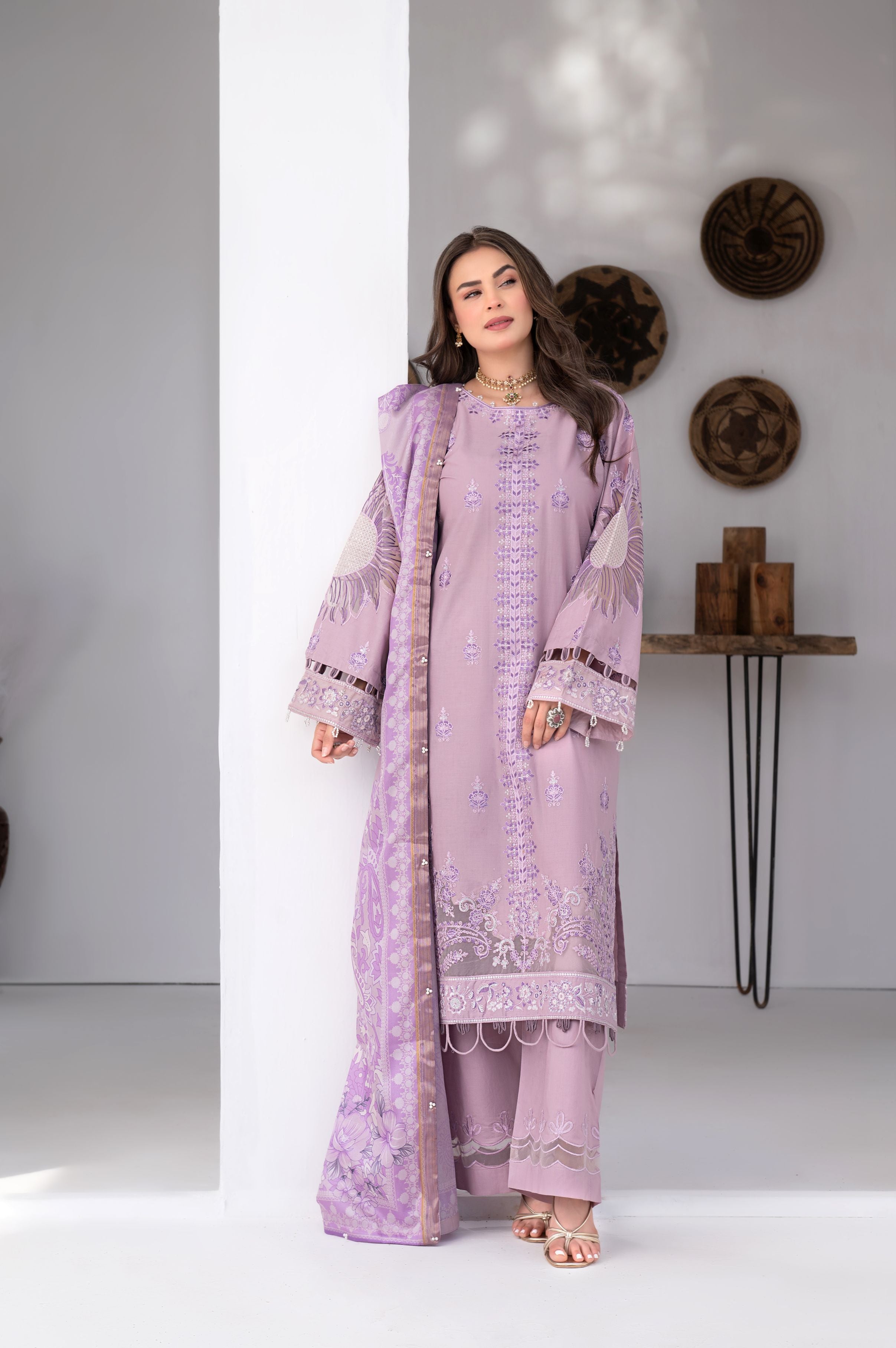 3pc Luxury Cotton Summer Collection by MONA CCS1