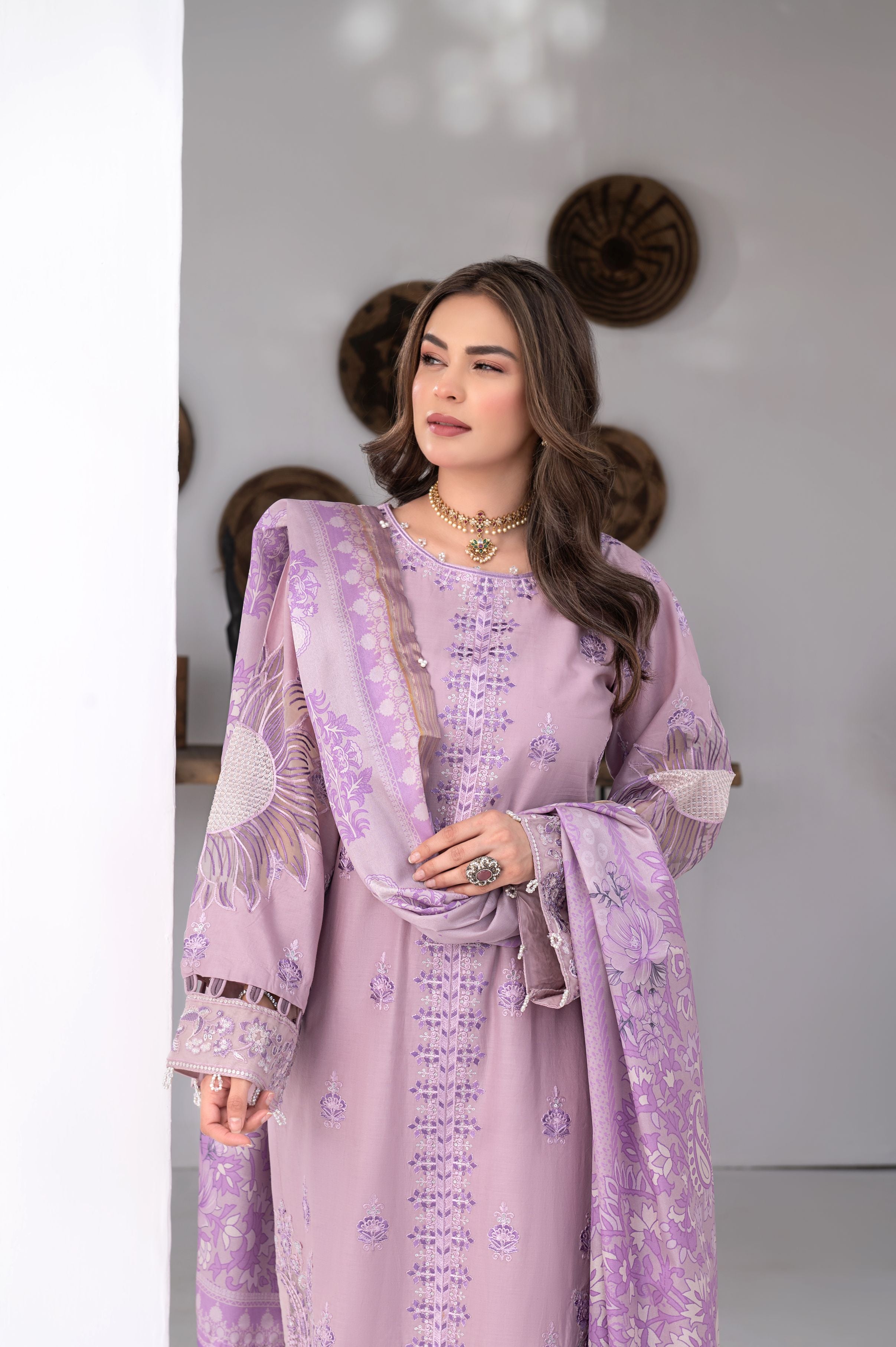 3pc Luxury Cotton Summer Collection by MONA CCS1