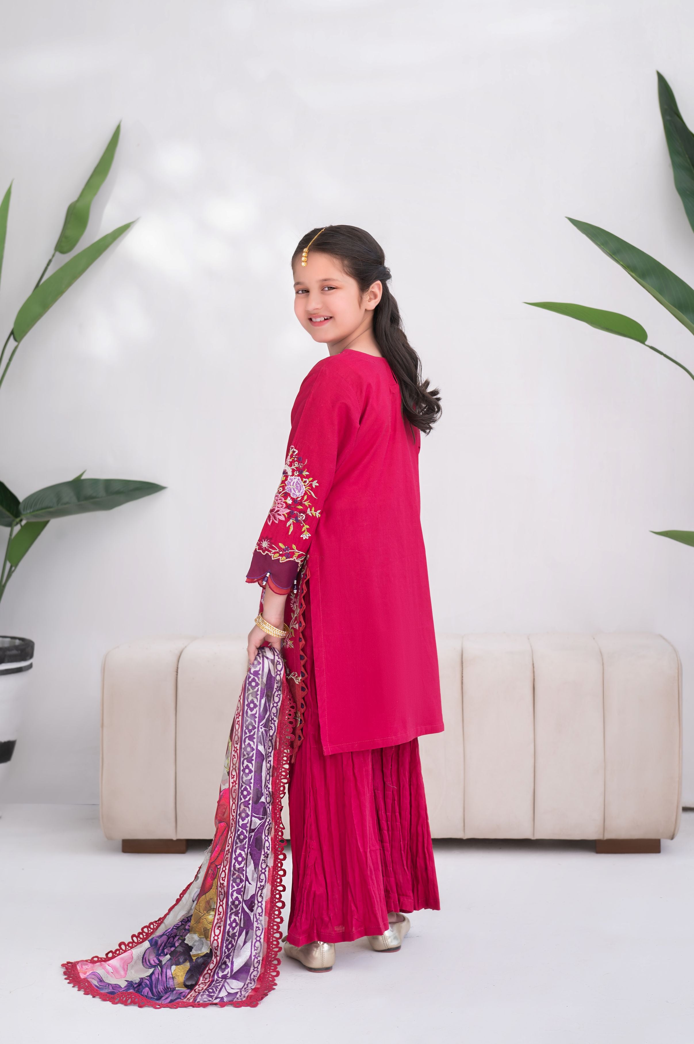 3pc Girls Luxury Cotton Summer Collection by MONA GCCS2